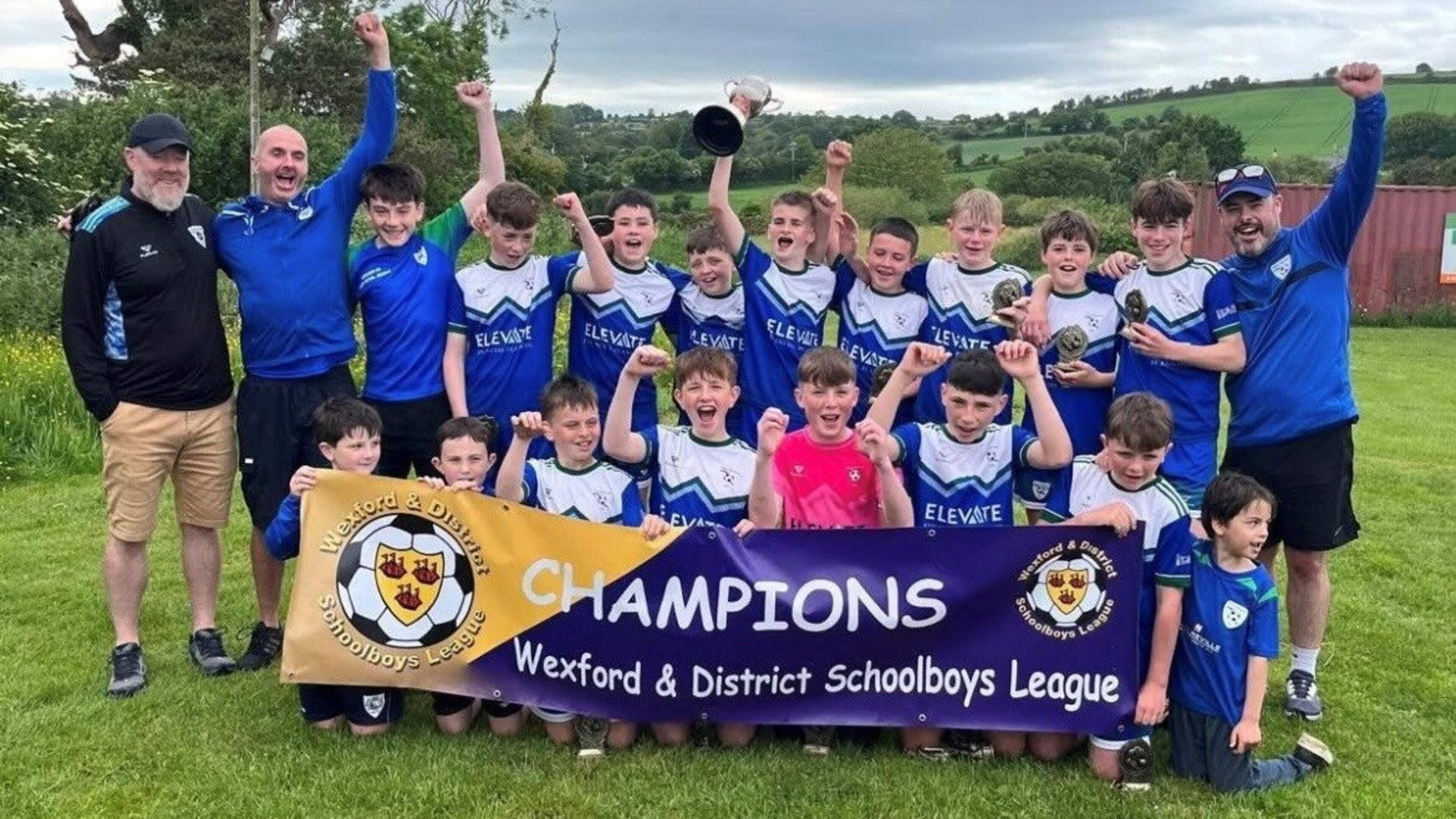 Netminder Sinnott the Glynn Barntown hero as he scores and then saves in shoot-out to secure Under-13 Cup